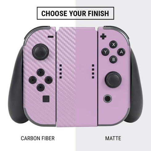 Lilac Solid Nintendo Switch Bundle Skin