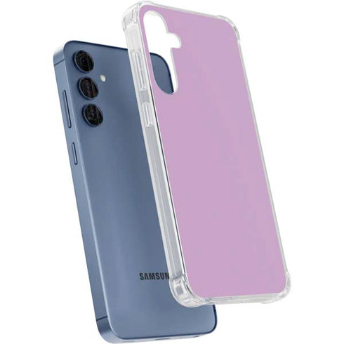 Lilac Galaxy S24 Clear Case