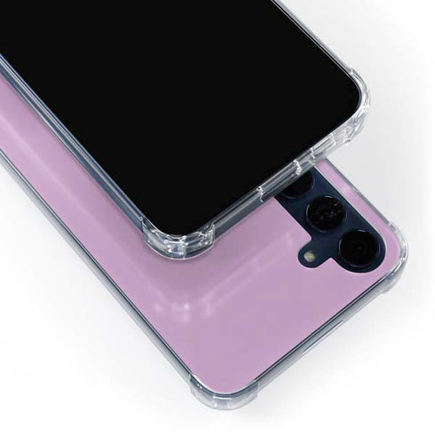 Lilac Galaxy S24 Clear Case