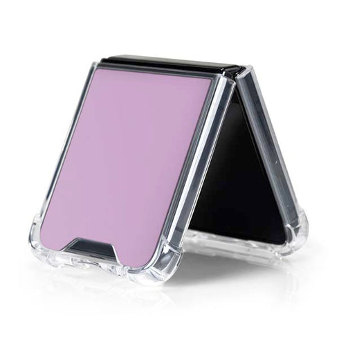 Lilac Galaxy Z Flip5 5G Clear Case