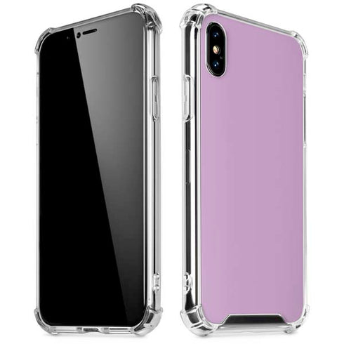 Lilac iPhone XS Max Clear Case