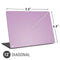 Lilac Solid Universal Laptop 12in (9.8 x 6.8in) Skin