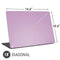 Lilac Solid Universal Laptop 18in (14.6 x 10.6in) Skin