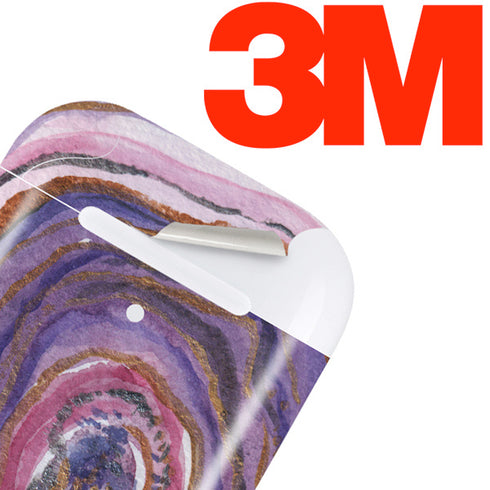 Lilac Watercolor Geode Apple AirPods 2 Skin