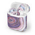 Lilac Watercolor Geode Apple AirPods Skin