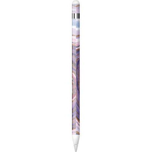Lilac Watercolor Geode Apple Pencil (1st Gen, 2017) Skin