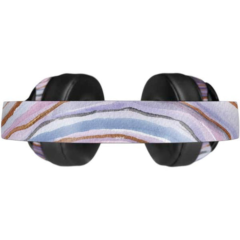 Lilac Watercolor Geode Beats Solo Pro Skin