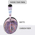 Lilac Watercolor Geode Bose Noise Cancelling Headphones 700 Skin