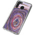 Lilac Watercolor Geode Galaxy A21 Clear Case
