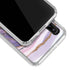 Lilac Watercolor Geode Galaxy A30 Clear Case