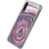 Lilac Watercolor Geode Galaxy A50 Clear Case