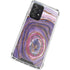 Lilac Watercolor Geode Galaxy A52 5G Clear Case
