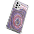 Lilac Watercolor Geode Galaxy A53 5G Clear Case