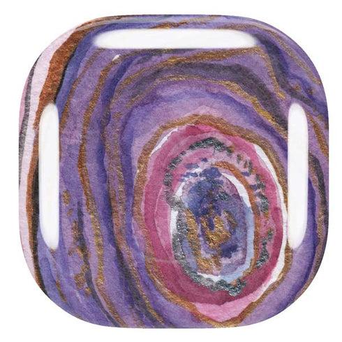 Lilac Watercolor Geode Galaxy Buds Pro Skin
