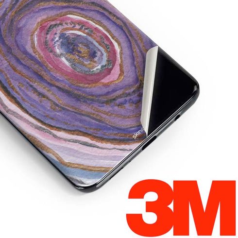 Lilac Watercolor Geode Galaxy S10 Plus Skin