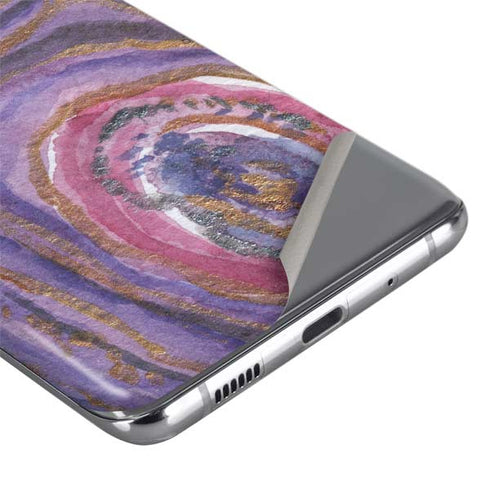 Lilac Watercolor Geode Galaxy S20 Ultra 5G Skin