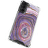 Lilac Watercolor Geode Galaxy S22 Plus Clear Case