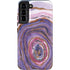 Lilac Watercolor Geode Galaxy S22 Plus Pro Case