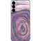 Lilac Watercolor Geode Galaxy S22 Plus Skin