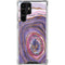 Lilac Watercolor Geode Galaxy S22 Ultra Clear Case