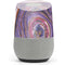 Lilac Watercolor Geode Google Home Skin