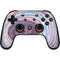 Lilac Watercolor Geode Google Stadia Controller Skin