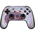 Lilac Watercolor Geode Google Stadia Controller Skin