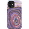 Lilac Watercolor Geode iPhone 12 Impact Case