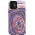 Lilac Watercolor Geode iPhone 12 Impact Case