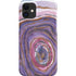 Lilac Watercolor Geode iPhone 12 Mini Lite Case
