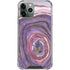 Lilac Watercolor Geode iPhone 12 Pro Clear Case