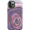 Lilac Watercolor Geode iPhone 12 Pro Max Impact Case