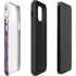 Lilac Watercolor Geode iPhone 12 Pro Max Impact Case