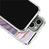 Lilac Watercolor Geode iPhone 13 Pro Clear Case