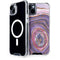 Lilac Watercolor Geode iPhone 15 Plus MagSafe Case