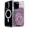 Lilac Watercolor Geode iPhone 14 Pro MagSafe Case