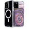 Lilac Watercolor Geode iPhone 15 Pro Max MagSafe Case