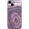 Lilac Watercolor Geode iPhone 14 Skin