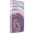 Lilac Watercolor Geode iPhone 15 Plus Folio Case