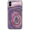 Lilac Watercolor Geode iPhone X Skin