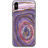 Lilac Watercolor Geode iPhone XS Skin
