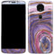 Lilac Watercolor Geode Moto E5 Plus Skin