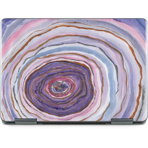 Lilac Watercolor Geode Notebook 9 Pro 13in (2017) Skin