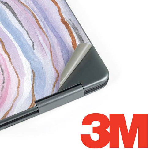 Lilac Watercolor Geode Notebook 9 Pro 13in (2017) Skin