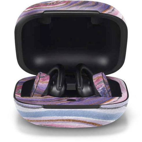 Lilac Watercolor Geode PowerBeats Pro Skin
