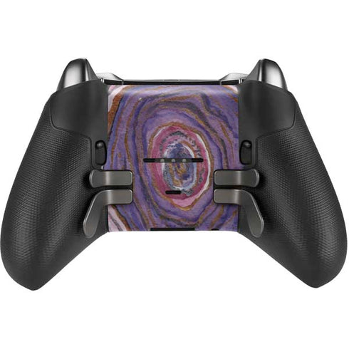 Lilac Watercolor Geode Xbox Elite Wireless Controller Series 2 Skin