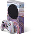 Lilac Watercolor Geode Xbox Series S Skins