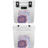 Lilac Watercolor Geode YETI Roadie 24 Hard Cooler Skin