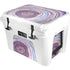 Lilac Watercolor Geode YETI Tundra 35 Hard Cooler Skin