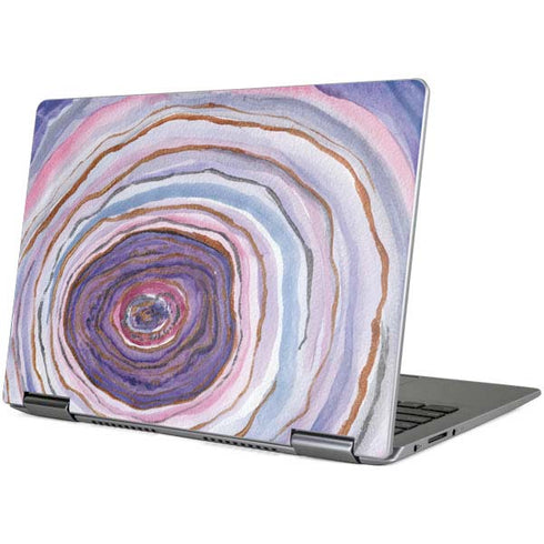 Lilac Watercolor Geode Yoga 710 14in Skin